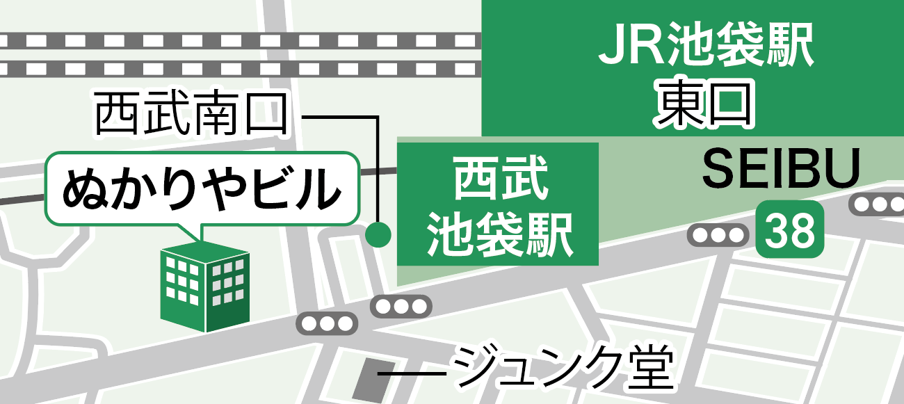 新横浜駅から当税理士法人への地図