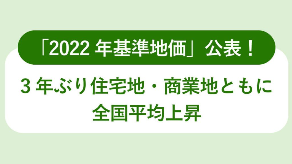 2022年基準地価